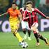 liga prvakov milan barcelona alves el shaarawy