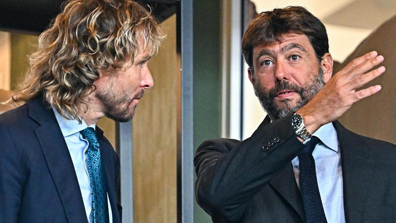 Pavel Nedved Andrea Agnelli