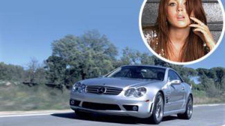 Lindsay Lohan je razbila svoj superšportni mercedes SL65 AMG.