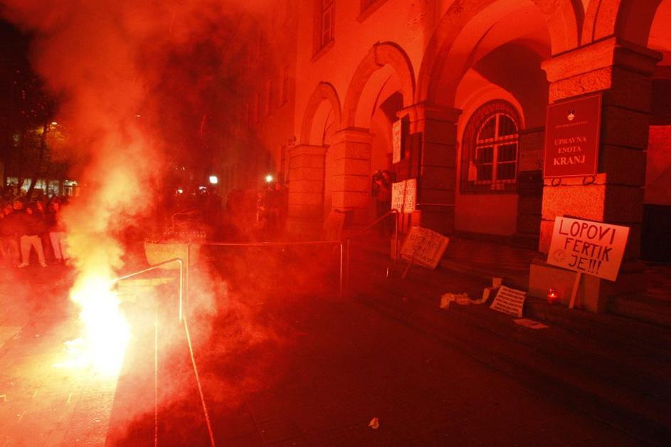 Protesti Kranj