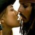 Pirati s Karibov (Keira Knightley in Johnny Depp)