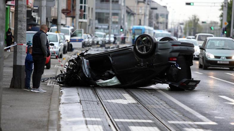 Nesreča v Zagrebu