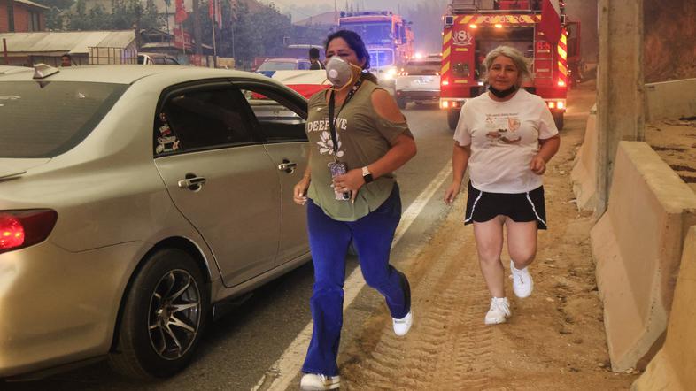 požari Čile Concepcion