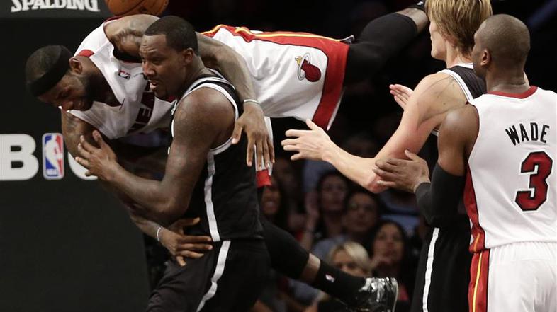 James Wade Blatche Brooklyn Nets Miami Heat NBA