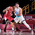 Rui Hachimura Luka Dončić SLO JAP Tokio 2020