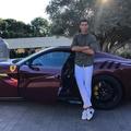 Ronaldo in ferrari