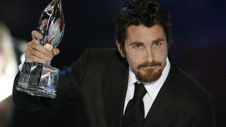 Christian Bale se je na prireditvi spomnil Heatha Ledgerja.