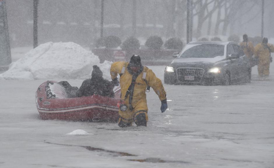 Snežni metež v Bostonu | Avtor: Epa