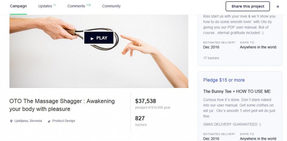 inja zalta | Avtor: Kickstarter