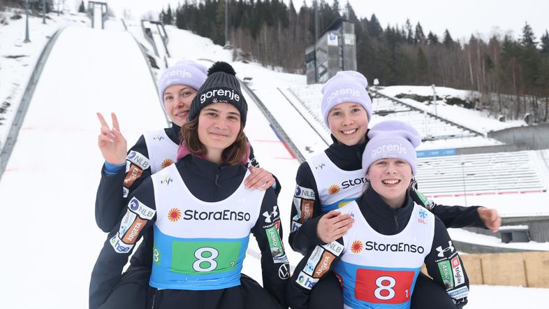 Taja Terbovšek Ajda Košnjek Izadora Kopač Maja Kovačič