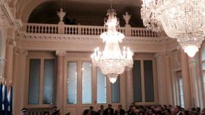 Sprejem ob povišanju Andreja Ostermana