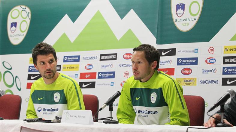 Dalibor Stevanović in Andrej Komac