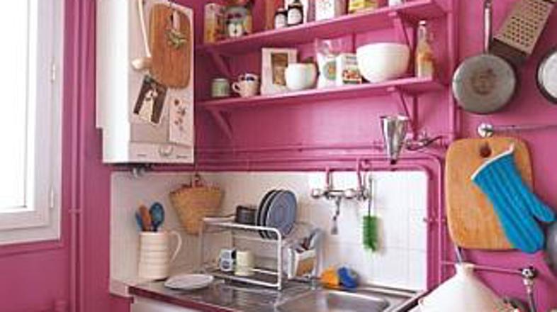 Kuhinja, ki se je ne bi sramoval niti Pink Panter ...