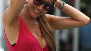 VN Malezije Sepang 2010 trening petek Jessica Michibata