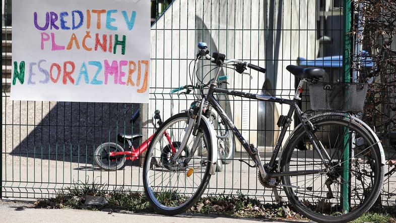 Stavka zaposlenih v vzgoji in izobraževanju