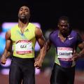 Tyson Gay je v Zagrebu zanesljivo dobil tek na 100 metrov. (Foto: EPA)