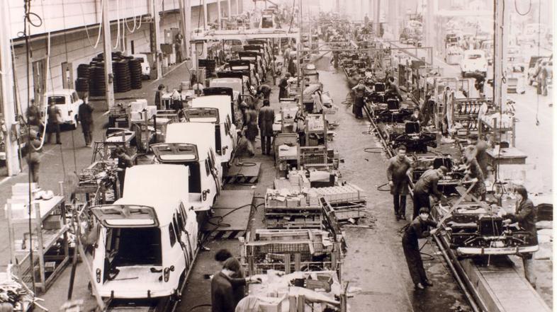 Proizvodnja renaulta 4 v Revozu