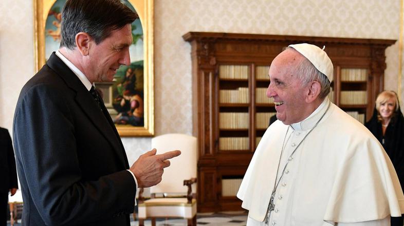 Borut Pahor, papež