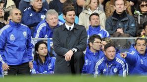 Villas-Boas Villas Boas Di Matteo Carneiro Chelsea Bolton Wanderers Premier Leag