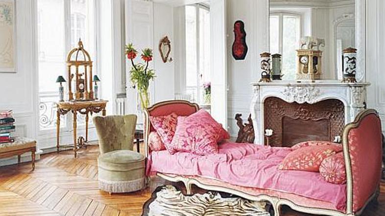 Na novo tapeciran star počivalnik je zadetek v polno.