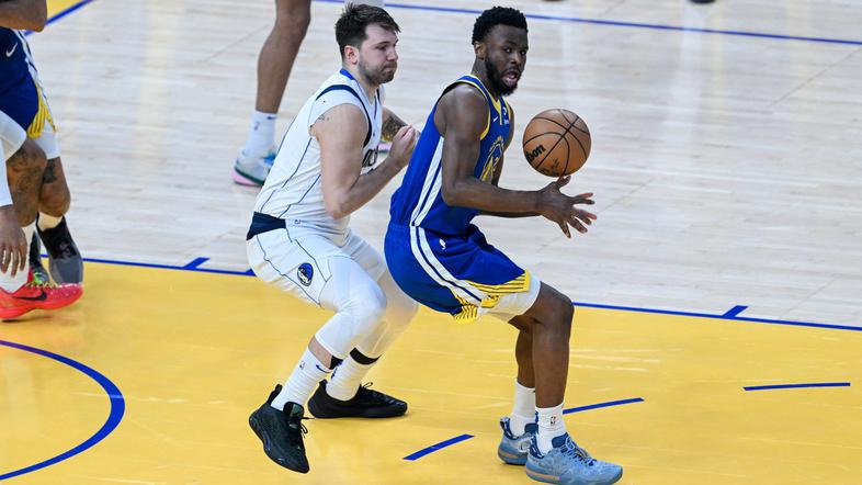 Luka Dončić in Andrew Wiggins