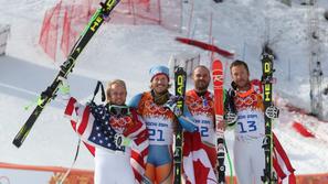 Weibrecht Jansrud Hudec Miller Soči 2014 olimpijske igre superveleslalom super G