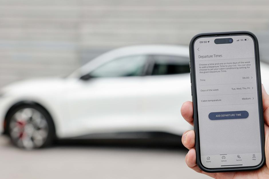 Ford mustang mache-e infotainment | Avtor: Saša Despot