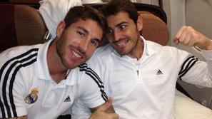 sergio ramos iker casillas