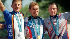 Ullrich Ekimov Armstrong Sydney 2000