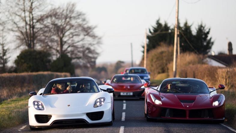 918 spyder, laferrari in P1