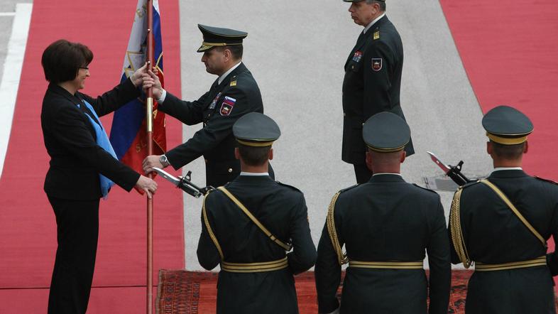 Primopredaja dolžnosti med dosedanjim načelnikom Generalštaba Slovenske vojske A