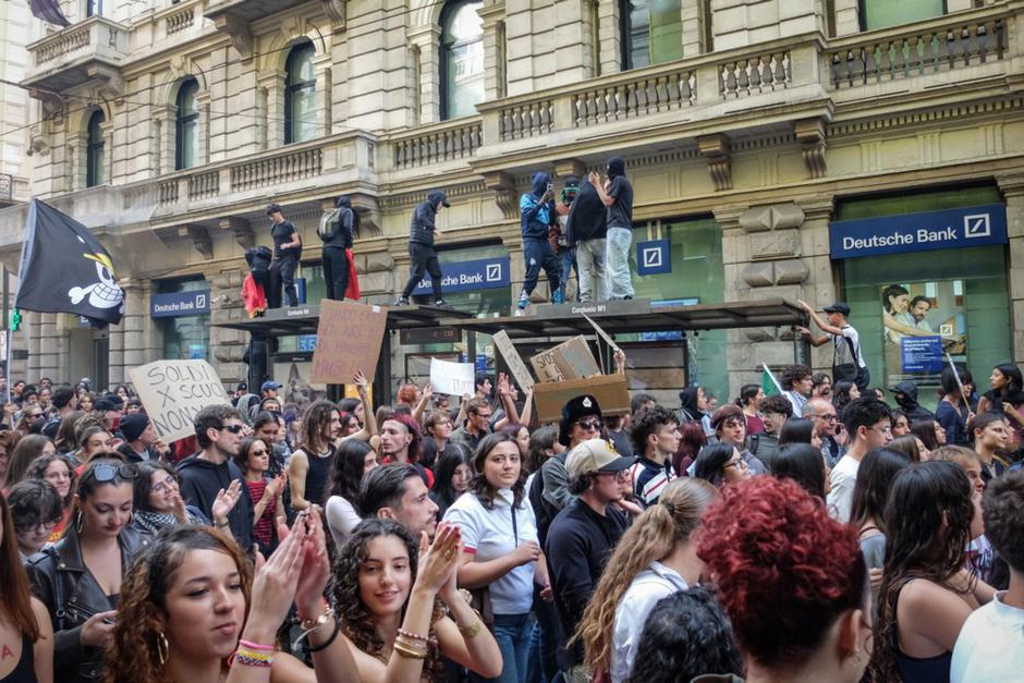 protesti v Milanu | Avtor: Epa