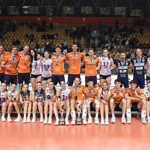 Slovenski pokalni zmagovalci v odbojki 2026