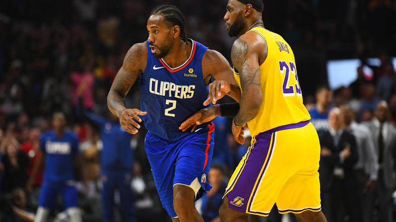 Kawhi Leonard LeBron James Clippers Lakers