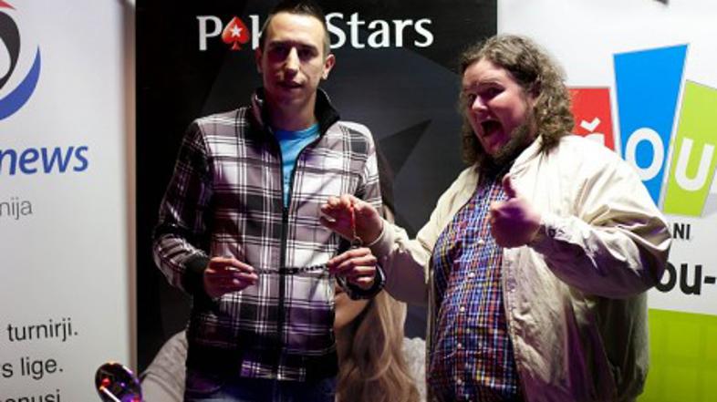 Zmagovalec druge sezone Igor Šeliga. (Foto: PokerNews.si)