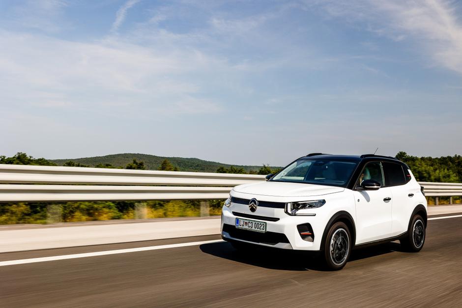 Test dosega z malimi električnimi avti ë-C3, box in inster | Avtor: Saša Despot