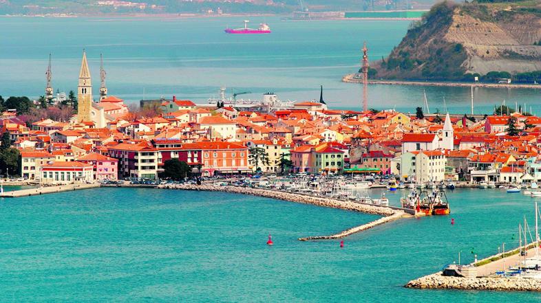 primorska 29.03.2008, izola z belvedreja, foto barbara milavec