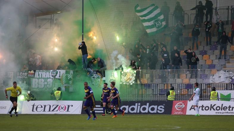 Green Dragons NK Maribor Olimpija Ljubljana Pokal Slovenije Ljudski vrt