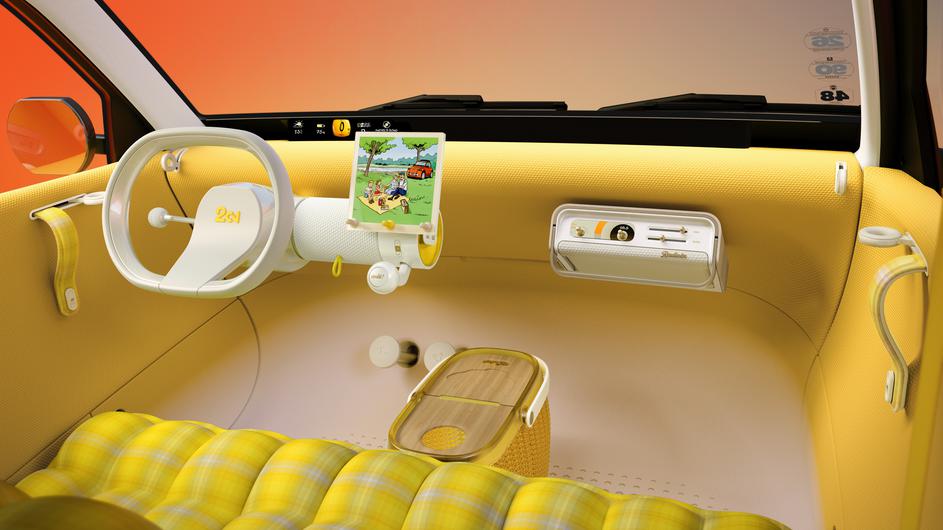 citroën 2CV spaček šrudija