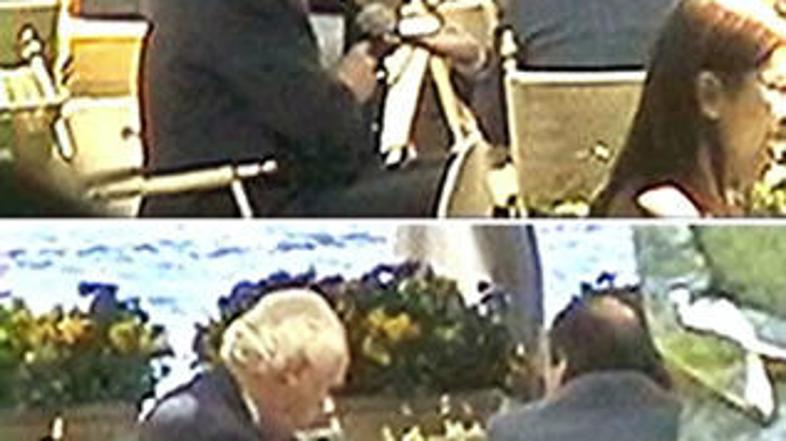 Italijanska policija je v začetku maja 2005 posnela fotografije, na katerih naj 