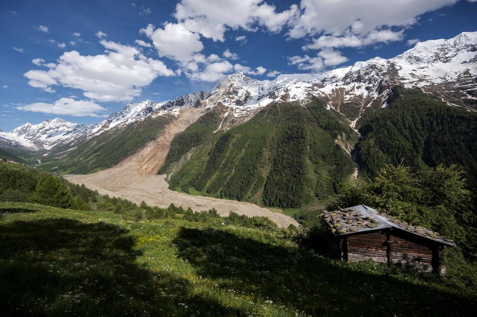 Blatten plaz Kleiner Nesthorn sanacija | Avtor: Profimedia