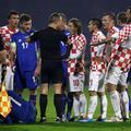 Mandžukić Kuipers sodnik Hrvaška Islandija Zagreb izključitev rdeči karton Olić