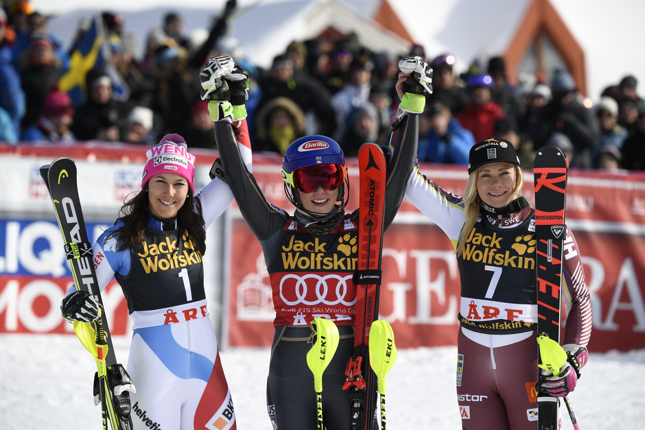 Holdener Shiffrin Hansdotter | Avtor: Epa