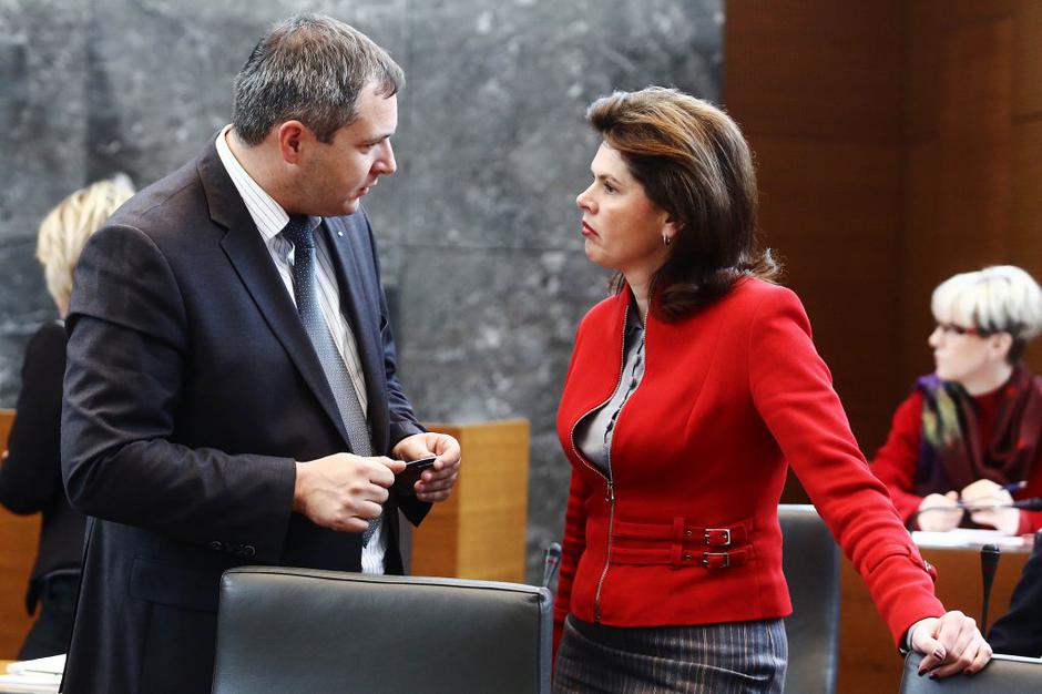 Dejan Židan Alenka Bratušek | Avtor: Saša Despot