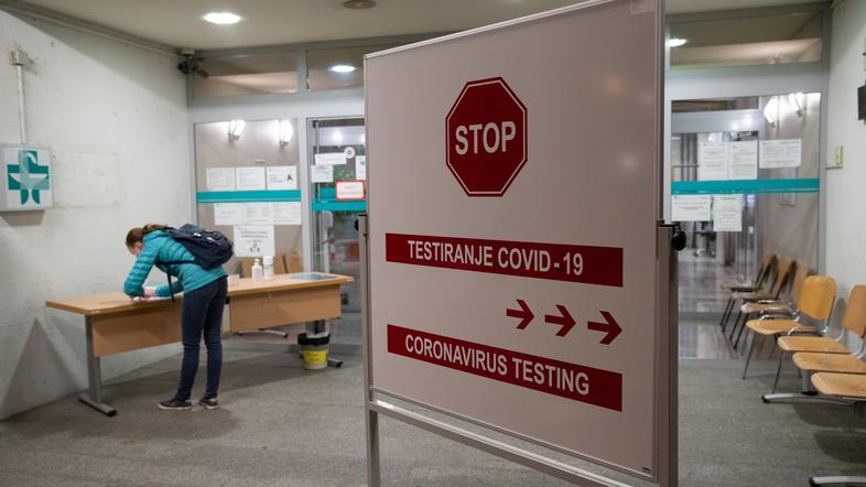 Testiranje covid-19 okužbe koronavirus