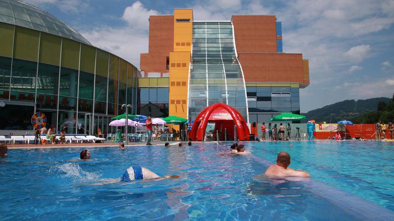 V Thermani Laško je bil celoten bazenski kompleks 18. septembra poplavljen, znov