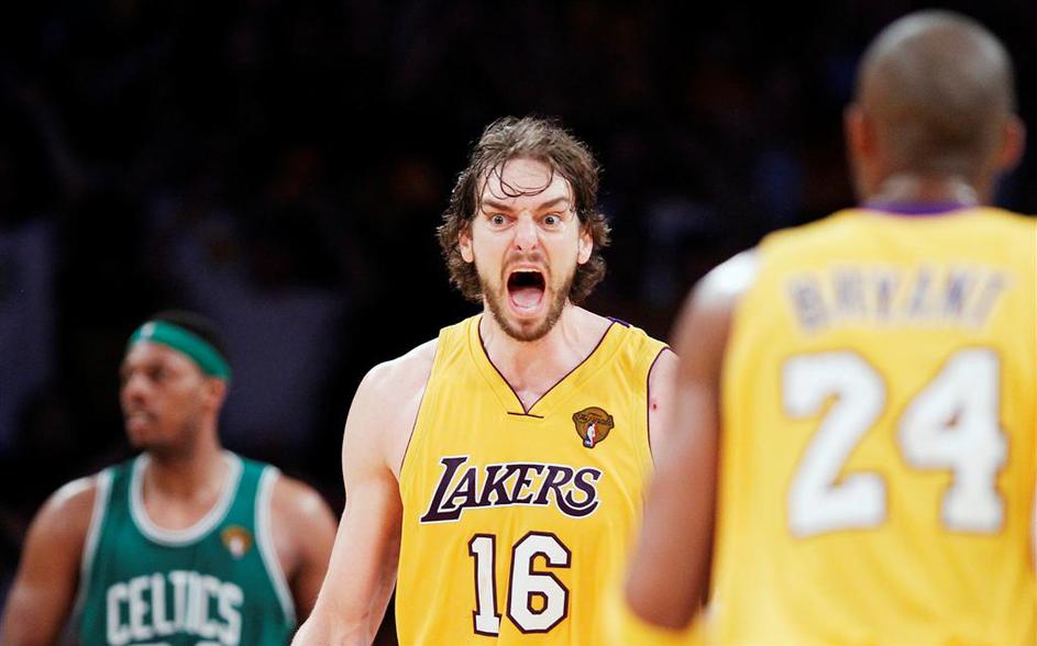 Pau Gasol: z dušo in srcem za Los Angeles Lakers.