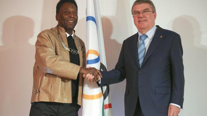 Pele olimpijski red Thomas Bach