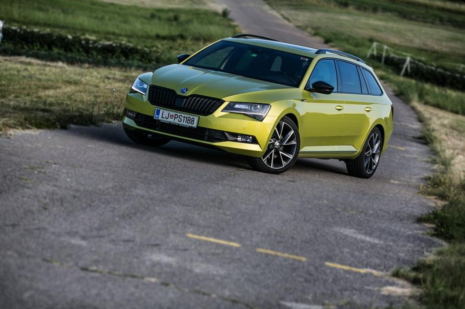 Škoda superb sportline | Avtor: Saša Despot