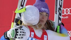 Vonn Maze St. Moritz superveleslalom super G svetovni pokal objem stopničke